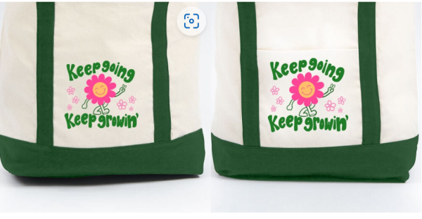 Big Tote Bag - Keep Growing - Image 2